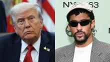 "El baile es repugnante": Trump reacciona a show de Bad Bunny en el Super Bowl 