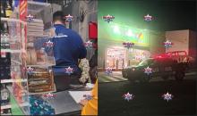 Se llevaron mil 800 pesos y botellas de alcohol que había en un exhibidor