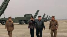 Kim Jong Un y su hija
