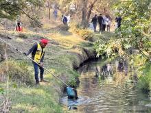 Limpieza del río San Pedro 