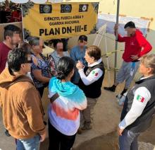 Mineros en El Rosario