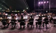 El Mariachi de la Guardia Nacional y la Sinfónica de la SEDENA amenizaron el Foro de las Estrellas 