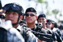 Más de 2 mil 600 elementos, 3 helicópteros, drones y cámaras resguardarán la FNSM 2026