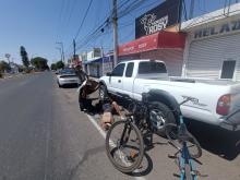 ciclista lesionado