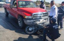 El conductor de una camioneta fue detenido tras el accidente que dejó a un hombre lesionado y hospitalizado
