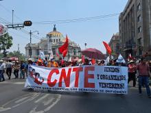 CNTE anuncia paro nacional indefinido; comenzarán el 1 de junio