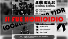 Jesús Osvaldo Hernández, de 28 años, fue localizado sin vida en una casa abandonada; presentaba heridas en tórax y abdomen