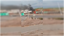 Narcobloqueos en Tecomán 