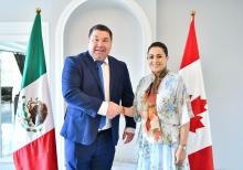 Tere Jiménez y Sébastien Moffett 