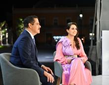 Tere Jiménez participó en el programa Hechos con Javier Alatorre, desde Aguascalientes