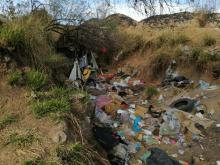 En 20 años, se han reiterado casi 5 mil toneladas de basura en Bosque de Cobos