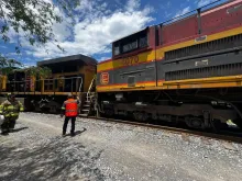 Descarrilamiento en Nuevo Laredo