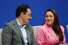 Toño Martín del Campo y Tere Jiménez
