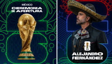 Alejandro Fernández cantará el Himno Nacional en la inauguración del Mundial 2026