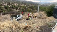 Ciclista accidentado 