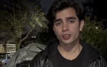 Aaron Mercury sufre accidente y destroza su camioneta nueva