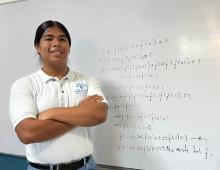 Dante Samir Macías Orenday, estudiante de la Concordia en Aguascalientes