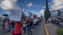 Maestros de Aguascalientes respaldan protesta nacional de la CNTE; toman las calles