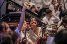 Invitan a niñas, niños y adolescentes a formar parte de la Orquesta y Coro Esperanza Azteca