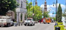  Fuga a gas provoca desalojo en Sanborns y Hotel Francia en el centro de Aguascalientes