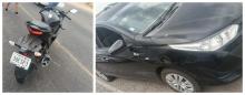 motociclista herido