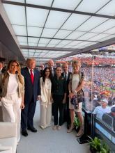 Sheinbaum, Carney y Trump se reúnen en la final de la Copa del Mundo