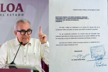 Rubén Rocha Moya solicita licencia indefinida como gobernador de Sinaloa ante el Congreso estatal