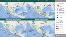 Se esperan lluvias para la mayor parte de México; revisa aquí el pronóstico