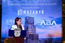 Tere Jiménez inaugura Masaryk Aba Center, la torre más alta de Aguascalientes