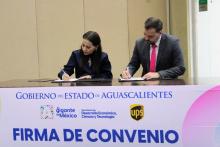 Aguascalientes hace alianza estratégica de exportación con UPS