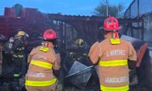 El incendio se desató durante la tarde sobre avenida Héroe Inmortal; el encargado, de 59 años, logró salir ileso y hasta el momento se desconoce qué originó el fuego