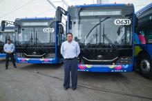  Plantilla de operadores de camiones urbanos