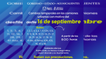 Camiones urbanos 16 de septiembre