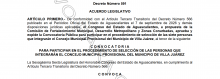 Anuncian convocatoria para conformación de Concejo Municipal de Villa Juárez; estará integrado por siete personas