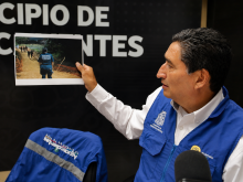 Secretario de Obras Públicas del Municipio de Aguascalientes, Miguel Ángel Huizar Botello