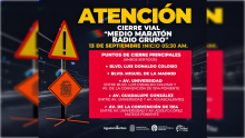 Cierre vial 