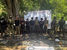 Capturan a nueve del Cártel de Sinaloa tras ataque a la SSPC en Mazatlán, horas antes de la visita de Sheinbaum
