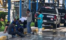 Uno falleció en el lugar del accidente de trabajo y los otros dos cuando eran atendidos en el HGZ 3 del IMSS
