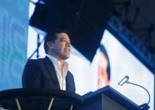 Leo Montañez confirma sus aspiraciones a la gubernatura de Aguascalientes durante su segundo informe