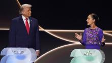 Donald Trump y Cladia Sheinbaum
