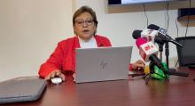 María del Carmen Corchado, Pdta. del Colegio de Economistas en Aguascalientes 