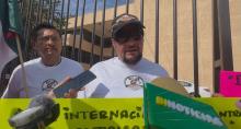 Ernesto pasó más de un año en la cárcel hasta que se comprobó su inocencia; en Aguascalientes se manifiestan contra denuncias falsas