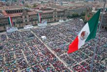 Sheinbaum concluye gira de su segundo informe en el Zócalo