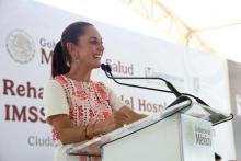 “Me canso ganso que vamos a modernizar todo el sistema de salud”: Sheinbaum