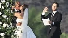 Tobey Maguire oficia la boda de su exesposa en Hawái