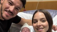 Ya nació Raquel, la tercera hija de Mariana Rodríguez y Samuel García 