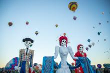Aguascalientes lleva catrinas monumentales a Albuquerque, Chicago y Nueva York