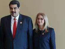 Nicolás Maduro y Cilia Flores 