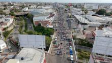 MANIFESTACIÓN DE TRABAJADORES DEL IMSS