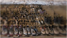 Zapatos en rancho Izaguirre
